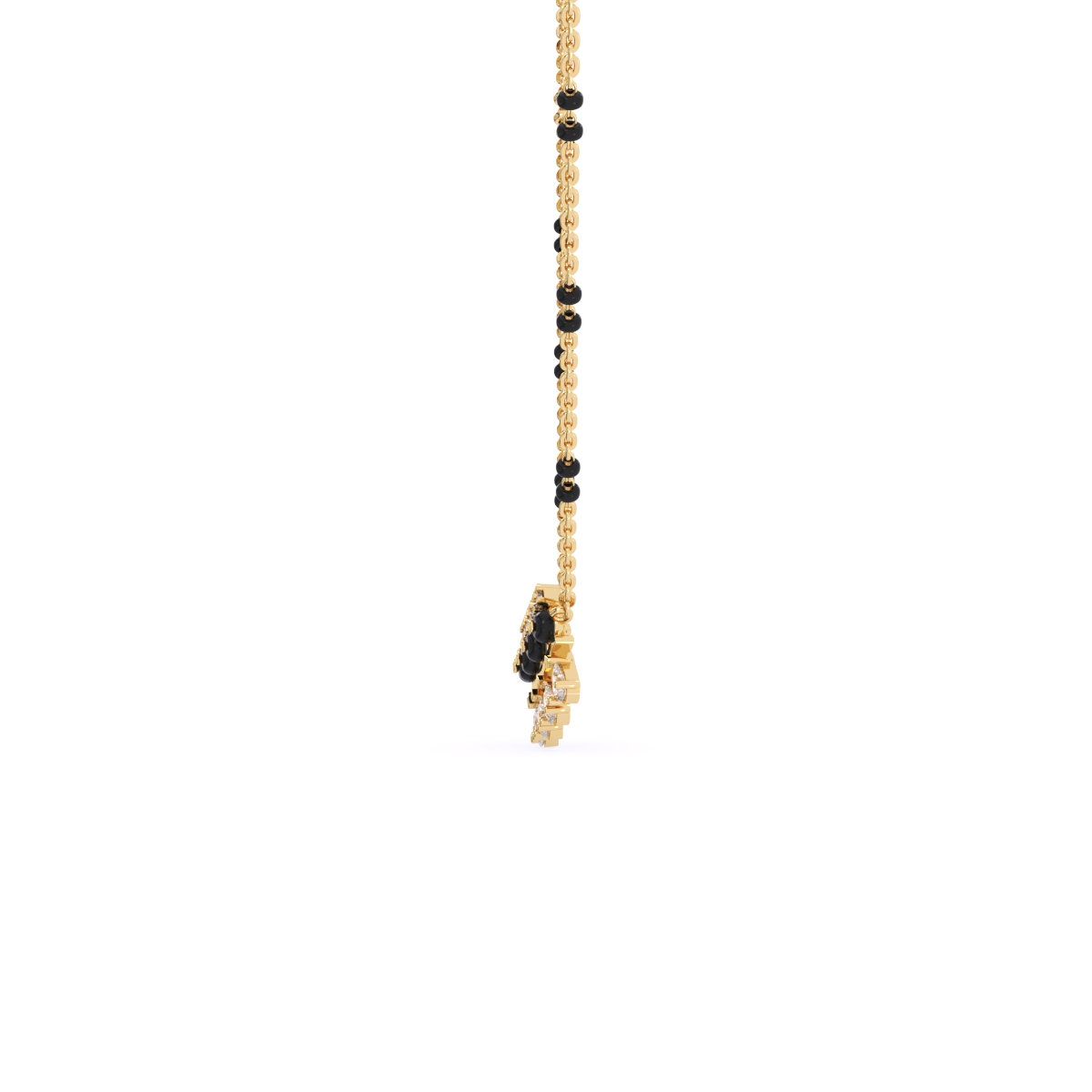 Stylish Cluster Lab Grown Mangalsutra